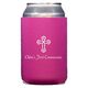 Ornate Cross Collapsible Koozies Image 1 of 4